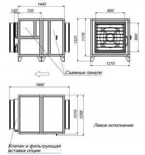 Вытяжная установка Breezart 16000 EXTRA